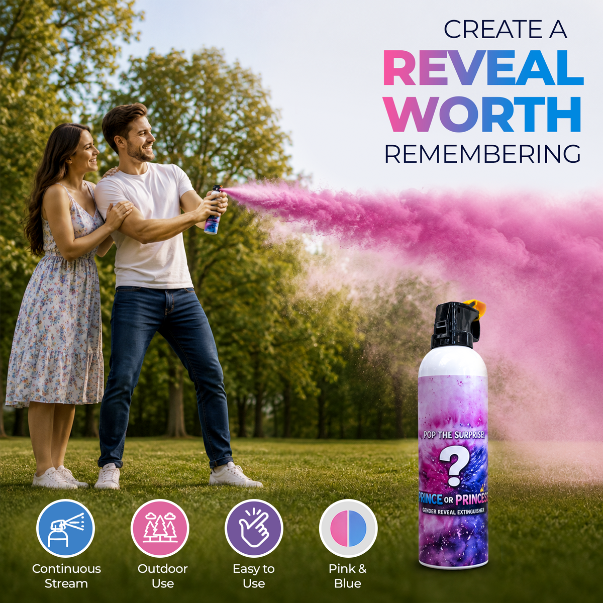 Prince or Princess Handheld Extinguisher